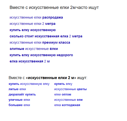 Актуализация семантического ядра
