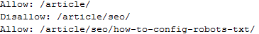 Настройка robots.txt