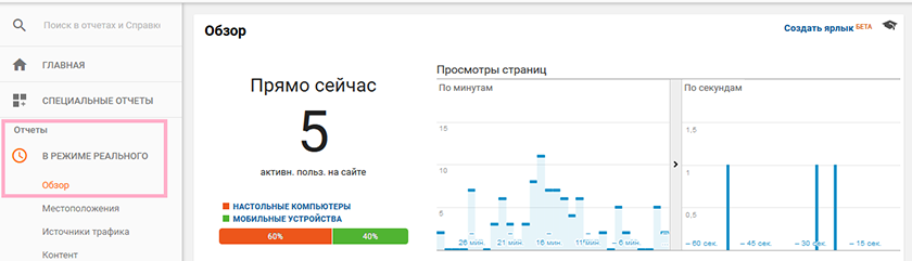 Как установить Google Analytics &mdash; проверка счетчика