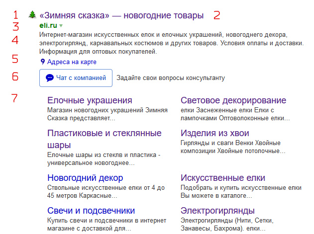 Пример сниппета